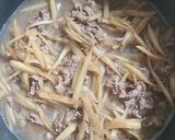 牛肉とごぼうの炊き込みご飯作り方5写真