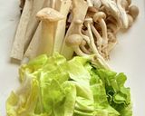 春キャベツときのこのパスタ☆ツナマヨのせ作り方2写真