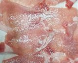 豚肉のトマトソース炒め作り方1写真