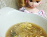 リカちゃん♡たらせり鍋〆はるさめたまご〆作り方10写真