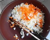 ちょいまんま無洗米雪若丸で、キーマカレー作り方3写真