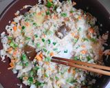 ちょいまんま無洗米雪若丸で、キーマカレー作り方5写真