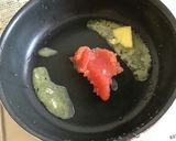 豆腐＊たらこバター作り方2写真
