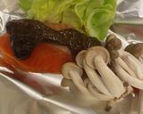 鮭と春キャベツのごま味噌ホイル焼き*+作り方10写真