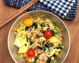 キャベツとわかめツナコーンのマリネサラダ作り方19写真