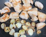 簡単!鶏胸肉で柔らか♪焼き鳥丼作り方6写真