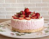 焼かずに簡単♪苺のレアチーズケーキ作り方11写真