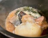 鯖缶のポン酢おろし煮作り方2写真