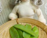 リカちゃん♡鶏肉 絹さや白だしで炊いたん作り方10写真