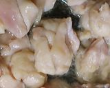 リカちゃん♡鶏肉 絹さや白だしで炊いたん作り方8写真