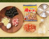 山ごはん☆濃厚豚キムチーズビーフン作り方2写真