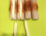 チーズちくわの豚バラ巻き作り方1写真