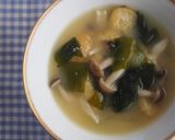 5分味噌汁！ワカメとしめじの味噌汁♪作り方4写真