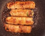 チーズちくわの豚バラ巻き作り方6写真