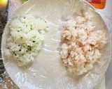 三島食品の兄弟姉妹ふりかけでおにぎり作り方4写真