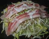 モチモチ！米粉の生地の広島焼き！作り方8写真