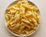 甘辛じゃがいもカレー炒め作り方2写真