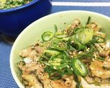 鹿楓堂再現レシピ①まかないねぎ塩豚丼作り方7写真