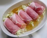 レンジで簡単！肉巻きチーズキャベツ作り方3写真