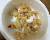 離乳食中期 バナナときな粉のパンケーキ作り方5写真