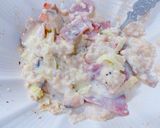 ツナのカルボ飯★オートミール飯作り方2写真