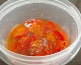 自家製ドライトマト、アンチョビオイル漬け作り方3写真