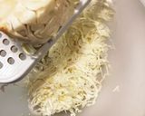 わが家のうどん入りお好み焼き作り方1写真