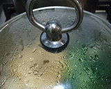 小松菜と厚揚げの炊いたん(しらす添え)作り方3写真