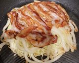 わが家のうどん入りお好み焼き作り方7写真