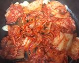 牛肉と豆もやしのピリ辛スープ作り方4写真