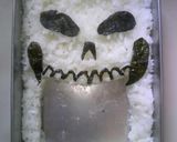 キャラ弁？ホラー弁当d(ﾟｰﾟ*)作り方2写真