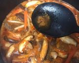 牛肉と豆もやしのピリ辛スープ作り方10写真