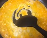 カニカマとネギの甘酢あんかけ玉子丼作り方9写真