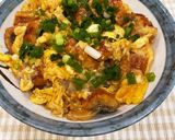 うなたま丼(うなぎの卵とじ)作り方4写真