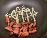 白菜とベーコンのおつまみポン酢マヨ作り方2写真