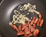 白菜とベーコンのおつまみポン酢マヨ作り方3写真