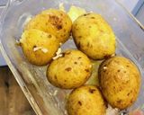 新じゃがでガリバタローストポテト作り方2写真