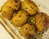 エリンギとアスパラ添え照り焼きハンバーグ作り方7写真