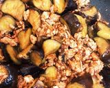 麻婆茄子どんぶり作り方4写真