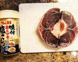 簡単マグロのテールステーキ　ニンニク風味作り方5写真
