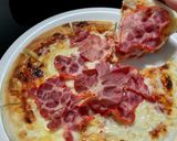 鯨ベーコンのピザ作り方5写真