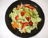 野菜サラダ♪簡単浅漬け風作り方9写真