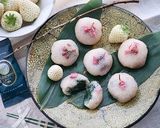 生スピルリナ餡の道明寺スイーツ作り方9写真