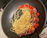 ホタルイカとトマトのパスタ作り方4写真