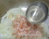 桜海老の春色スープ作り方2写真