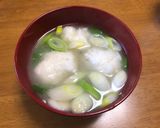 ⭐️志布志産自然薯の具沢山だんご汁⭐️作り方6写真