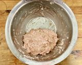 レンジで蒸すふわふわジューシーお豆腐焼売作り方5写真