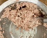 レンジで蒸すふわふわジューシーお豆腐焼売作り方6写真