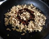 鳥もも肉そぼろ丼（味噌味）作り方5写真