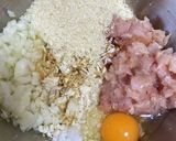 胸肉1枚で大量！アスパラつくねの照り焼き作り方3写真